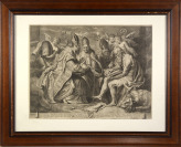 Čtyři otcové církve [Cornelis Galle (1615-1678), Petrus Paulus Rubens (1577-1640)]